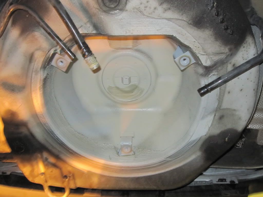 Charcoal canister removal